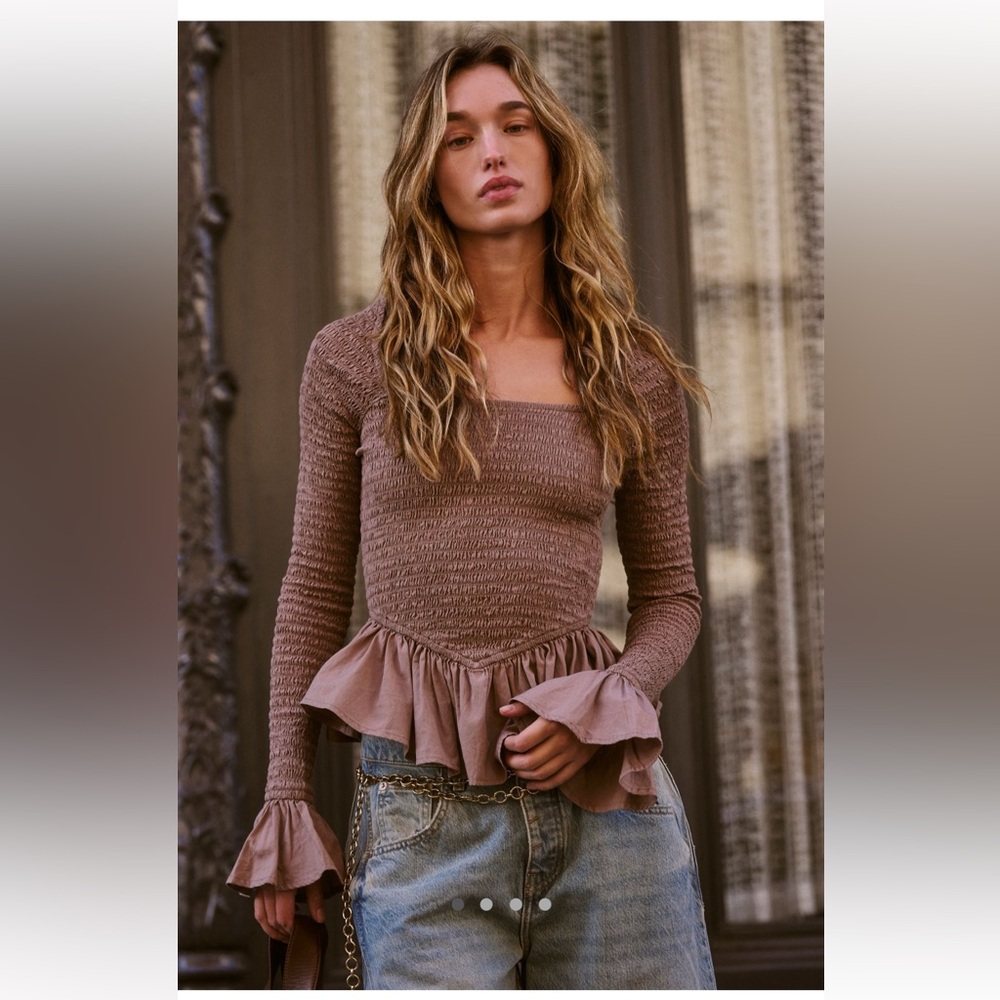 Free People Tropical Vibes Top